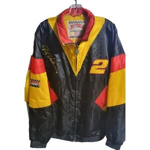 Vintage Nutmeg NASCAR Rusty Wallace Puffer jacket Size XL